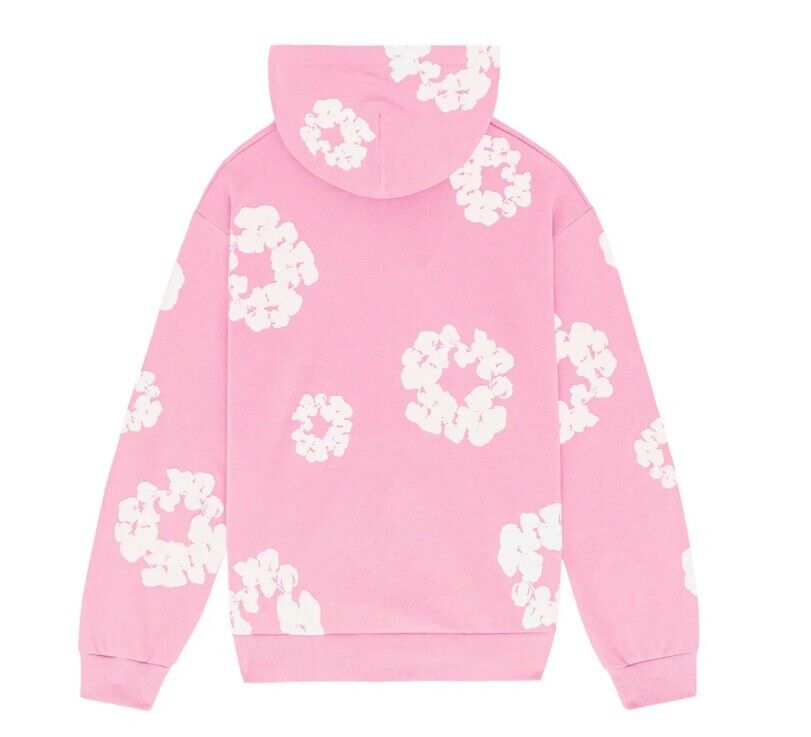 denim tears hoodie pink